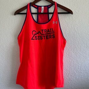 NWOT Under Armour Women's Red Trail Sisters Tank Top
